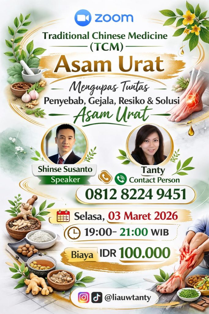 Traditional Chinese Medicine Asam Urat